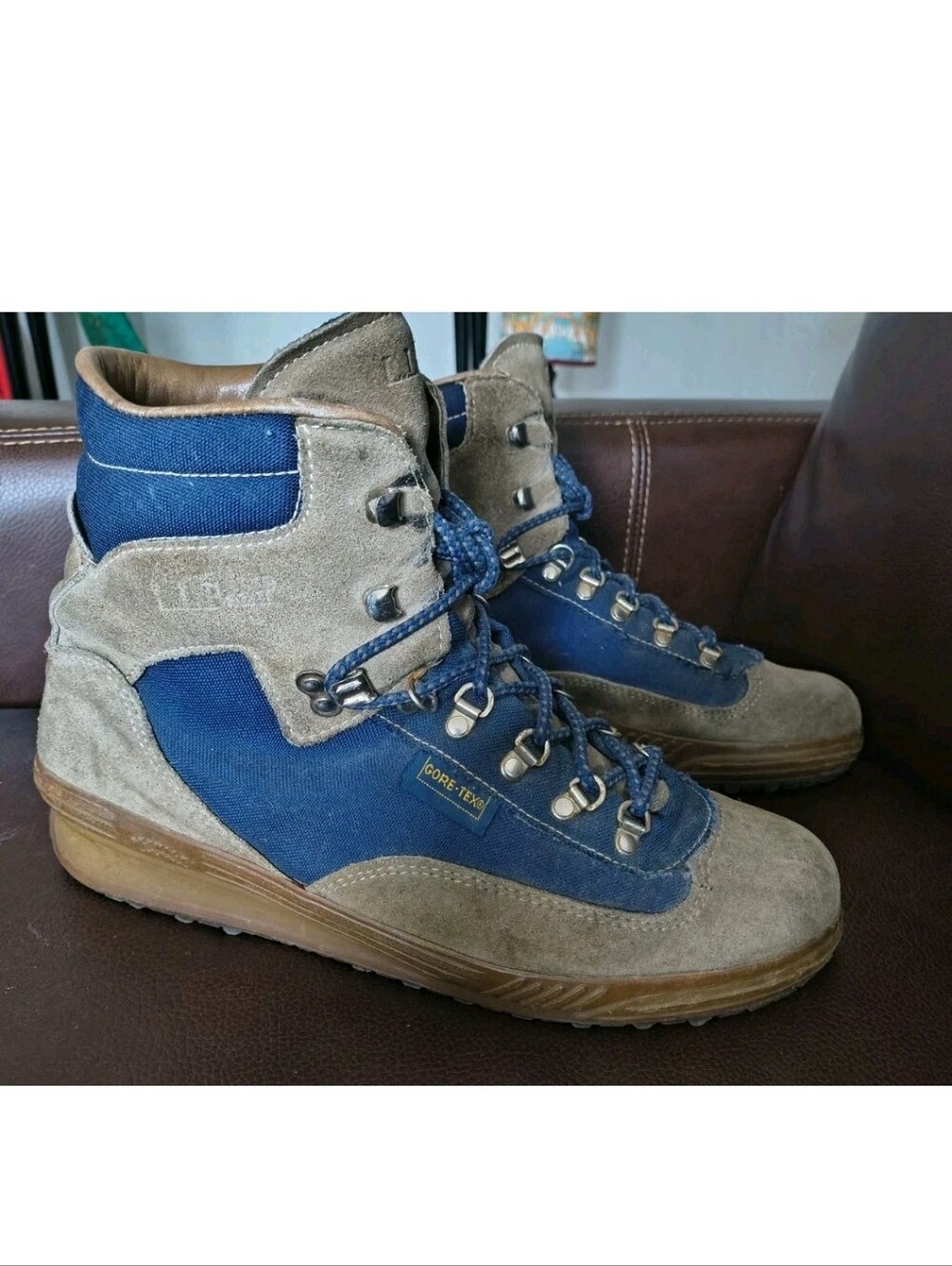 LL Bean Skywalk Boots, Size 12, Vintage, Made In Italy - Picture 3 of 6